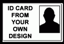 Staff Photo ID Cards from Your Own Design (Double Sided)