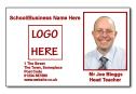 Staff Photo ID Card (Ideal for Schools or Businesses) - Basic Burgandy